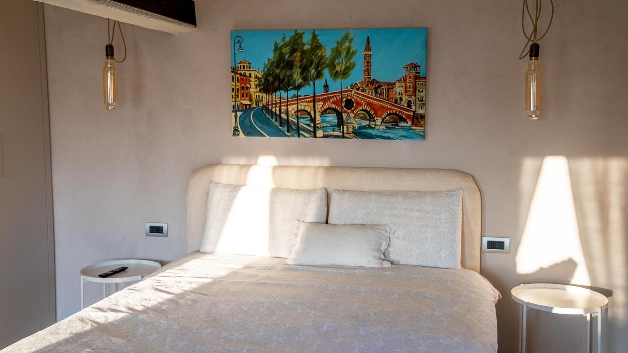Fontanelle Apartment With View Verona Bagian luar foto