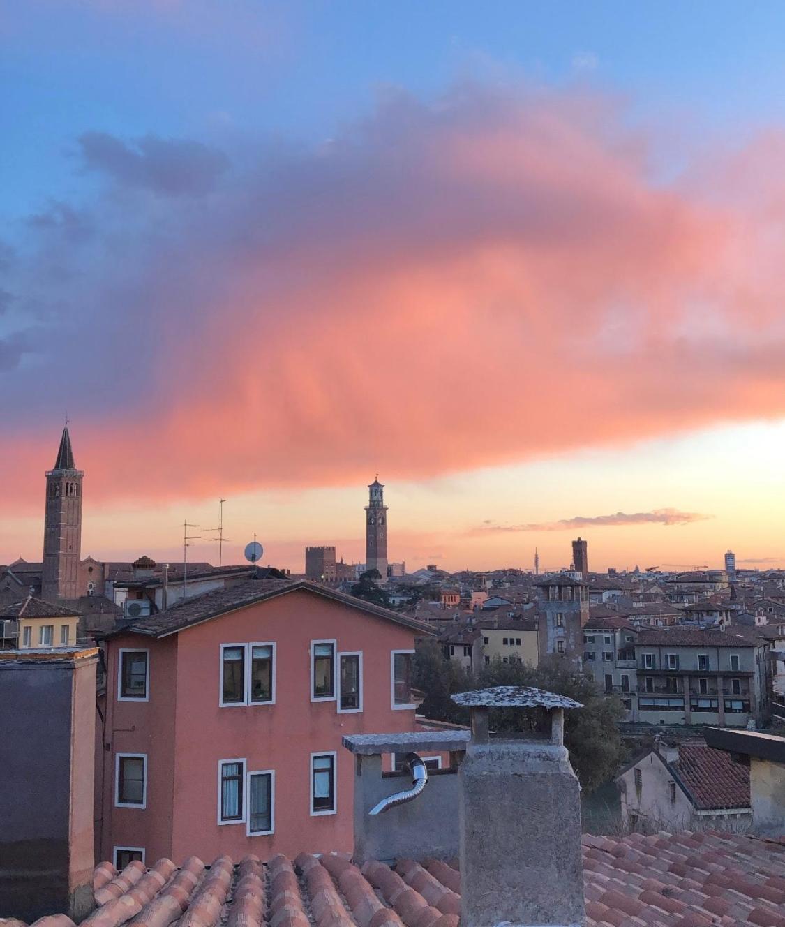 Fontanelle Apartment With View Verona Bagian luar foto